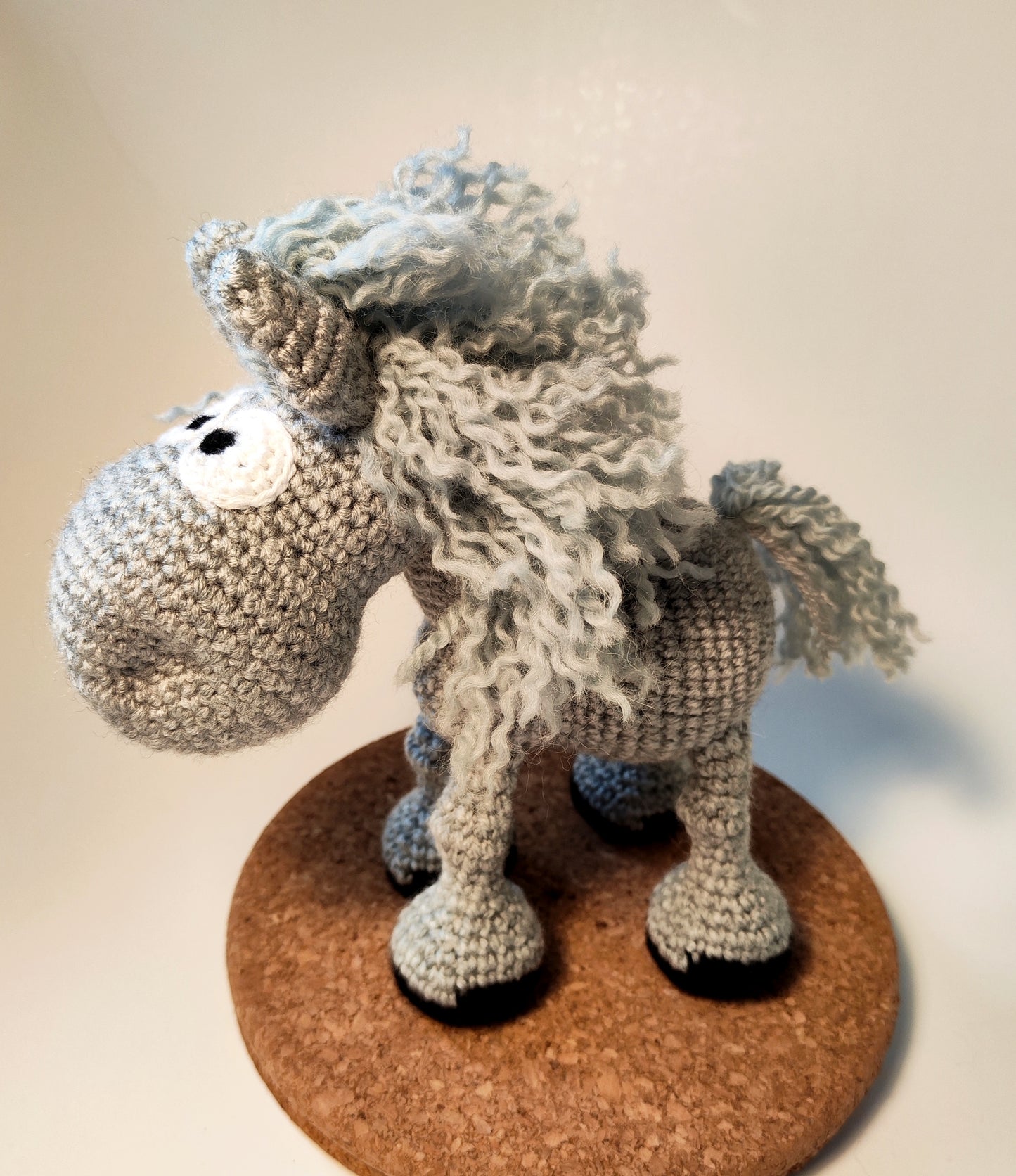 Cheval Crohet jouet amigurumi pour jeux