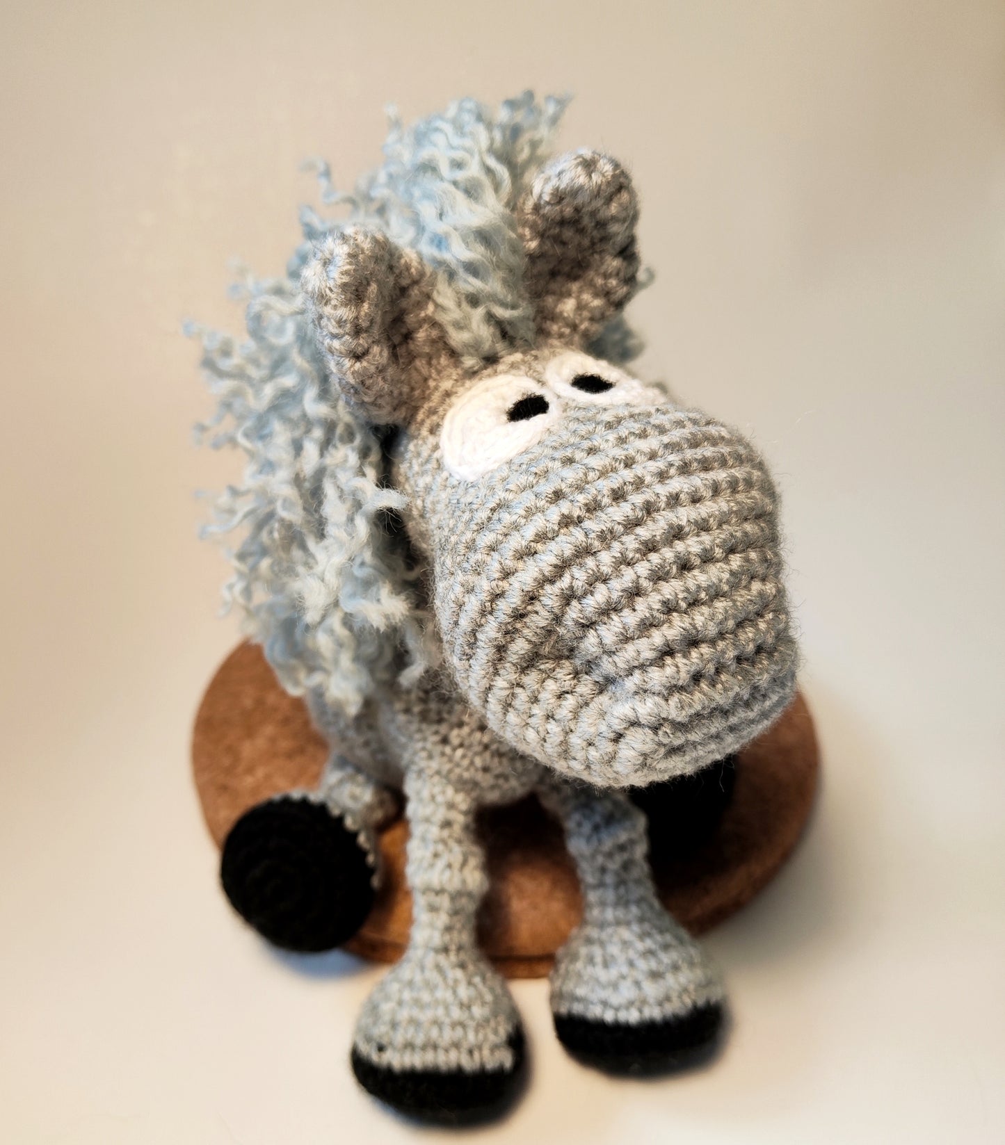 Cheval Crohet jouet amigurumi pour jeux