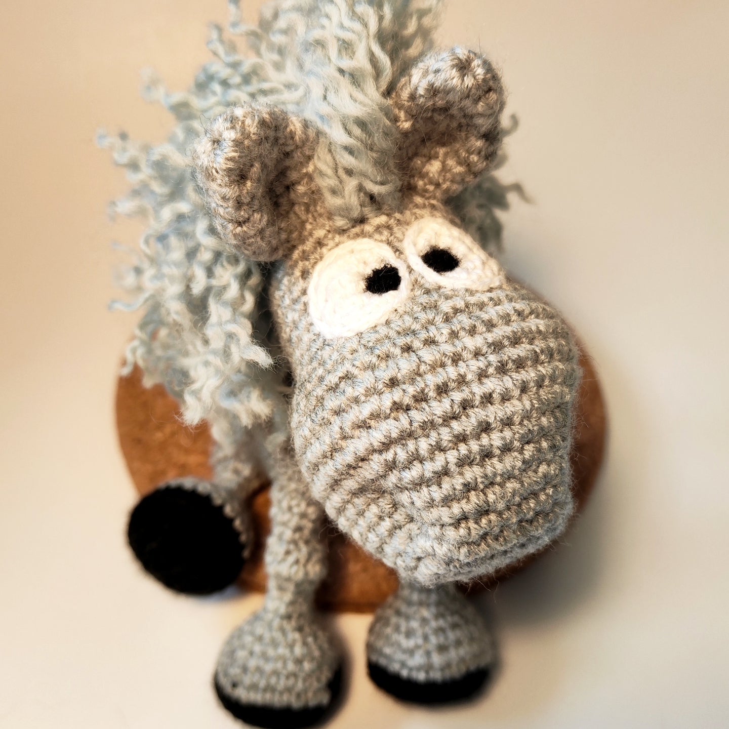 Cheval Crohet jouet amigurumi pour jeux