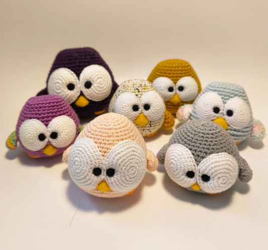 oiseau en peluche fait main pour les jeux